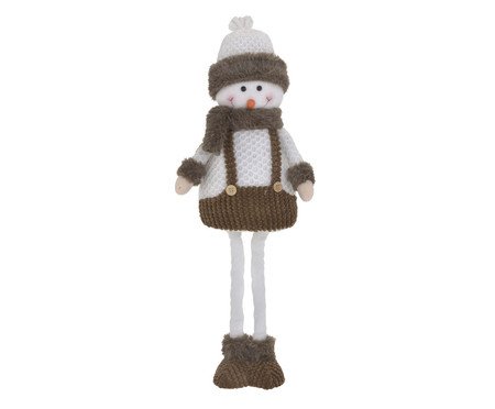 Boneco de Neve Decorativo Inverno Feliz | Westwing