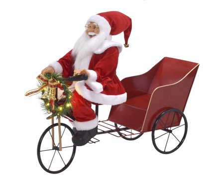 Papai Noel Decorativo com Luz Noel Eletrizante | Westwing