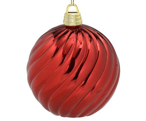 Bola Natalina Esfera Brilhante, red | WestwingNow