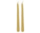 Jogo 2 Velas Decorativas Tochas Mágicas, gold | WestwingNow