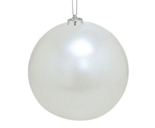 Bola Natalina Orbe Refinado, white | WestwingNow