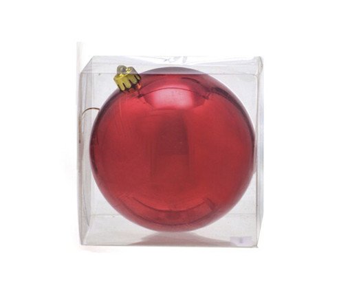 Bola Natalina Esfera Média, red | WestwingNow
