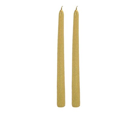 Jogo 2 Velas Decorativas Chamas Gêmeas | Westwing