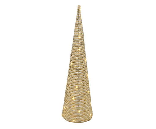 Árvore Natalina com Luz Pinheiro Radiante, gold | WestwingNow