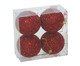 4 Bolas Natalinas Quarteto, red | WestwingNow