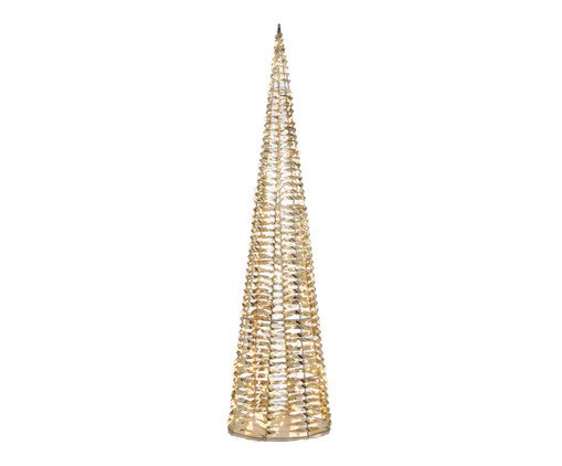 Árvore Natalina com Luz Pinheiro Lunar, gold | WestwingNow