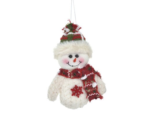 Boneco de Neve de Pendurar Floco Suspenso, white | WestwingNow