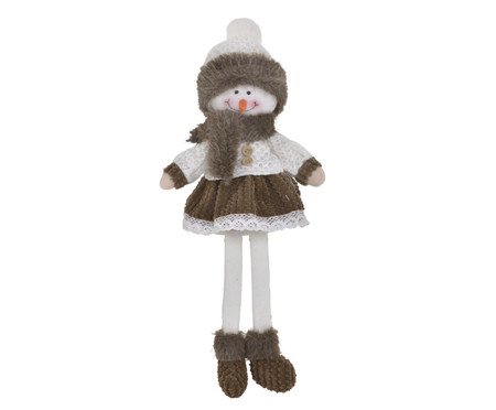 Boneco de Neve Decorativo Crystal Snow | Westwing
