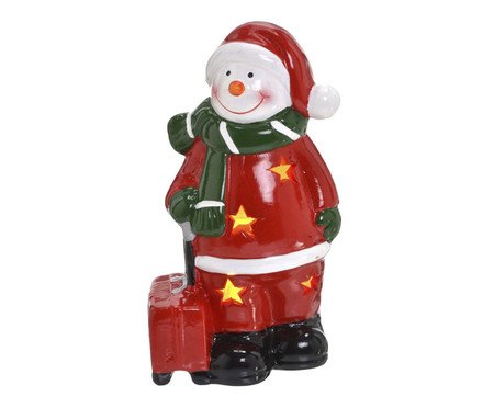 Boneco de Neve Decor com Luz Cintilação Polar | Westwing