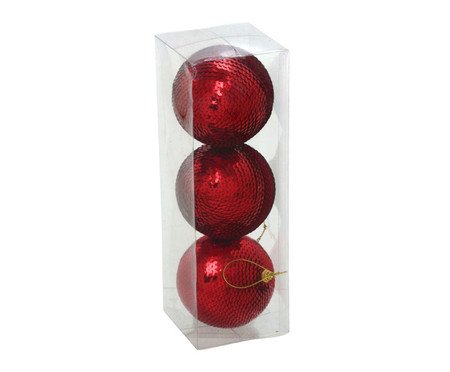 3 Bolas Natalinas Trio Clássico | Westwing