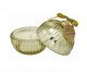 Vela Natalina No Pote Chama Eterna, gold | WestwingNow