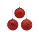 Jogo 6 Bolas Natalinas Kit Completo, red | WestwingNow