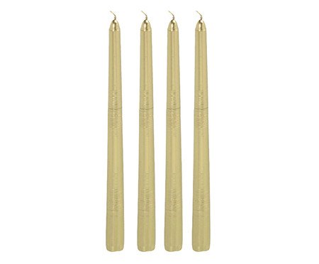 Jogo 4 Velas Decorativas Luzes da Aurora | Westwing