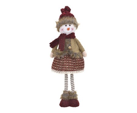 Boneco de Neve Decorativo Inverno Doce | Westwing