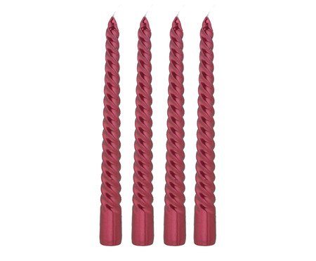 Jogo 4 Velas Decorativas Conjunto Flamejante | Westwing