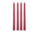 Jogo 4 Velas Decorativas Quarteto Luminoso, red | WestwingNow
