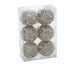 6 Bolas Natalinas Pacote Iluminado, gold | WestwingNow