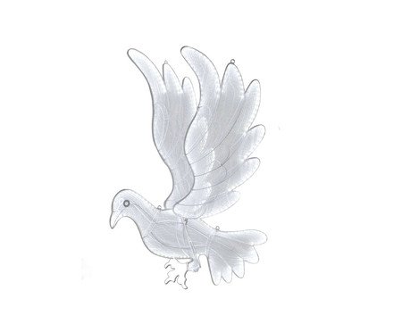 Pomba Decorativa Anjo da Luz  110V | Westwing