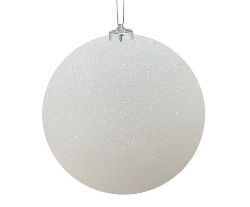 Bola Natalina Globo Sofisticado, white | WestwingNow