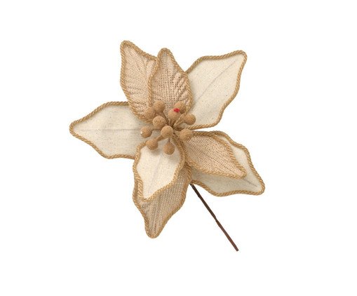 Flor Natalina Estrela Coral, beige | WestwingNow