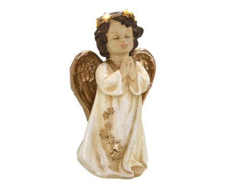 Anjo Decorativo com Luz Mensageiro de Luz | Westwing