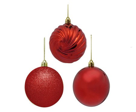 6 Bolas Natalinas Bolas Cintilantes | Westwing