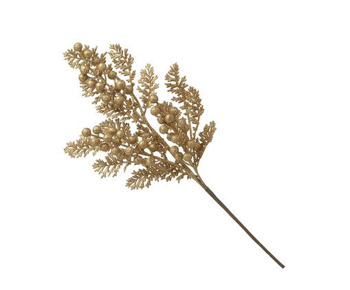 Galho Natalino Decoração Rústica, Bronze | WestwingNow