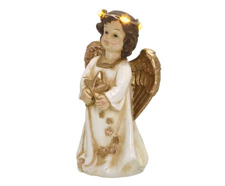 Anjo Decorativo com Luz Serafim Brilhante | Westwing