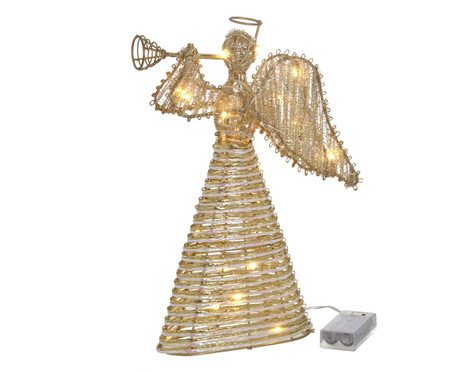 Anjo Natalino com Luz Serafim Luminoso | Westwing