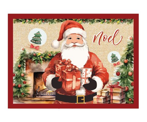 Lugar Americano Natal Detalhe Festivo, beige | WestwingNow