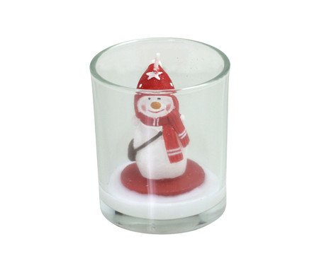 Vela Boneco de Neve No Copo Frosty Glow | Westwing