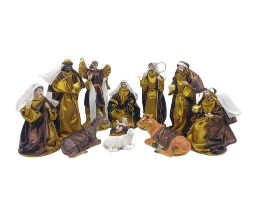 Presépio 11 Peças Natividade Iluminada, multicolor | WestwingNow