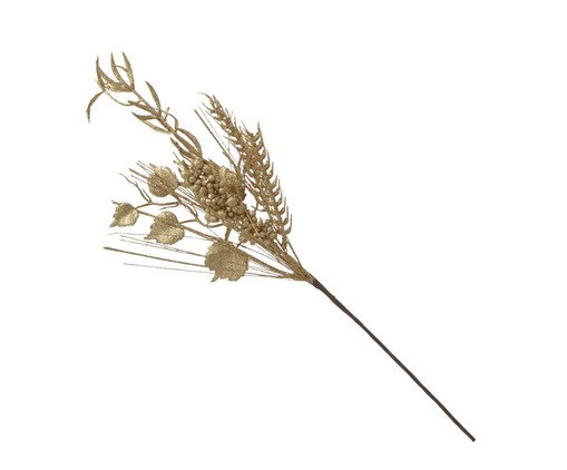 Galho Natalino Toque Natural, Bronze | WestwingNow