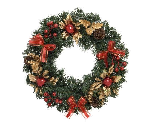 Guirlanda Decorada Círculo da Alegria, gold | WestwingNow