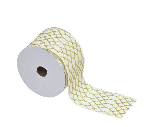 Fita Natalina Faixa Festiva, gold | WestwingNow
