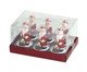Jogo 6 Velas Papai Noel Sorriso do Noel, white | WestwingNow