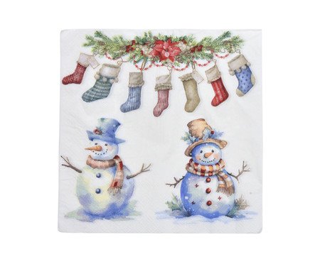 Guardanapo de Papel Natalino Noel À Mesa | Westwing