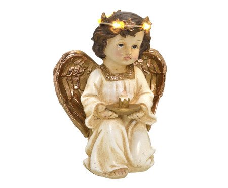 Anjo Decorativo com Luz Coro Celeste | Westwing
