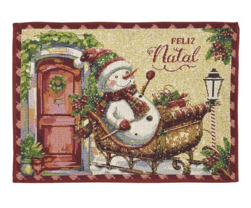 Lugar Americano Natal Toque de Celebração, beige | WestwingNow
