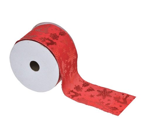 Fita Natalina Fita Brilhante, red | WestwingNow
