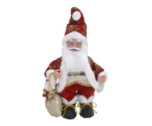 Papai Noel Decorativo Musical Melodia Natalina, gold | WestwingNow