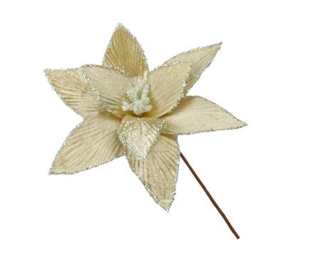 Flor Natalina Estrela da Neve | Westwing