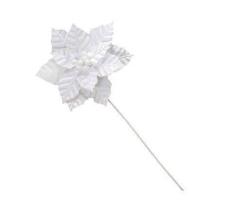 Flor Natalina Toque de Inverno, white | WestwingNow