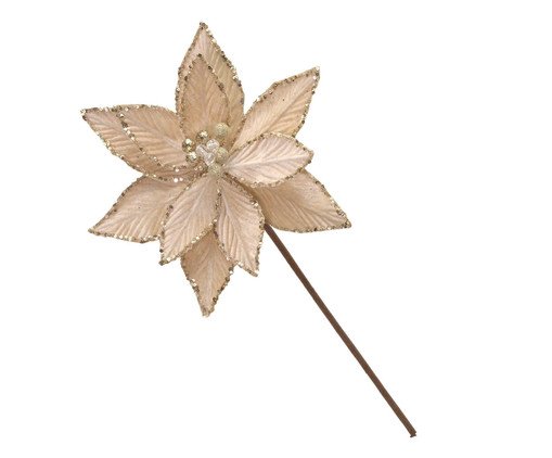 Flor Natalina Pétala de Gelo, beige | WestwingNow