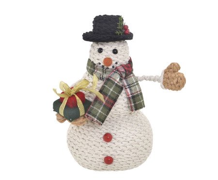 Boneco de Neve Decorativo Gelo Brilhoso | Westwing