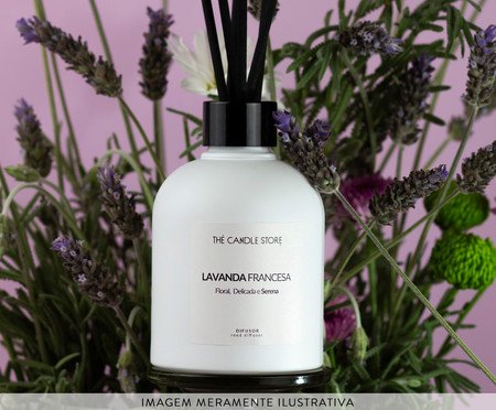 Difusor de Varetas Lavanda Francesa - 200ml | Westwing