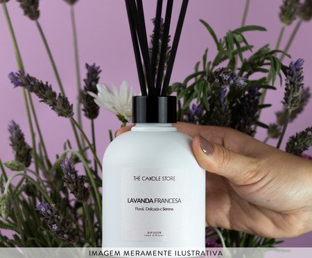 Difusor de Varetas Lavanda Francesa - 200ml | Westwing