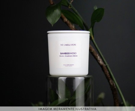 Vela Perfumada Bamboo Moso - 200gr | Westwing