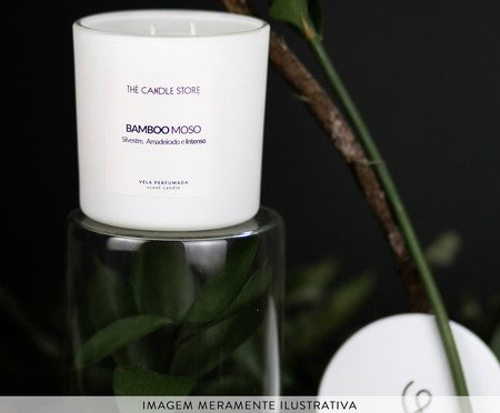 Vela Perfumada Bamboo Moso - 200gr | Westwing