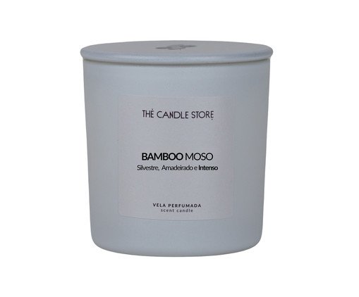 Vela Perfumada Bamboo Moso - 200gr, white | WestwingNow